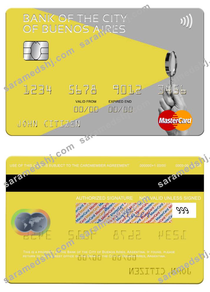 Argentina Bank of the City of Buenos Aires mastercard